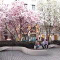 mobilier urbain banc en hypergranite LAB23