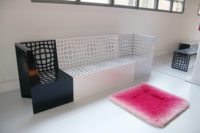 PANCHINA DI ARREDO URBANO - KARIM RASHID PER LAB23 - MILAN DESIGN WEEK 2017