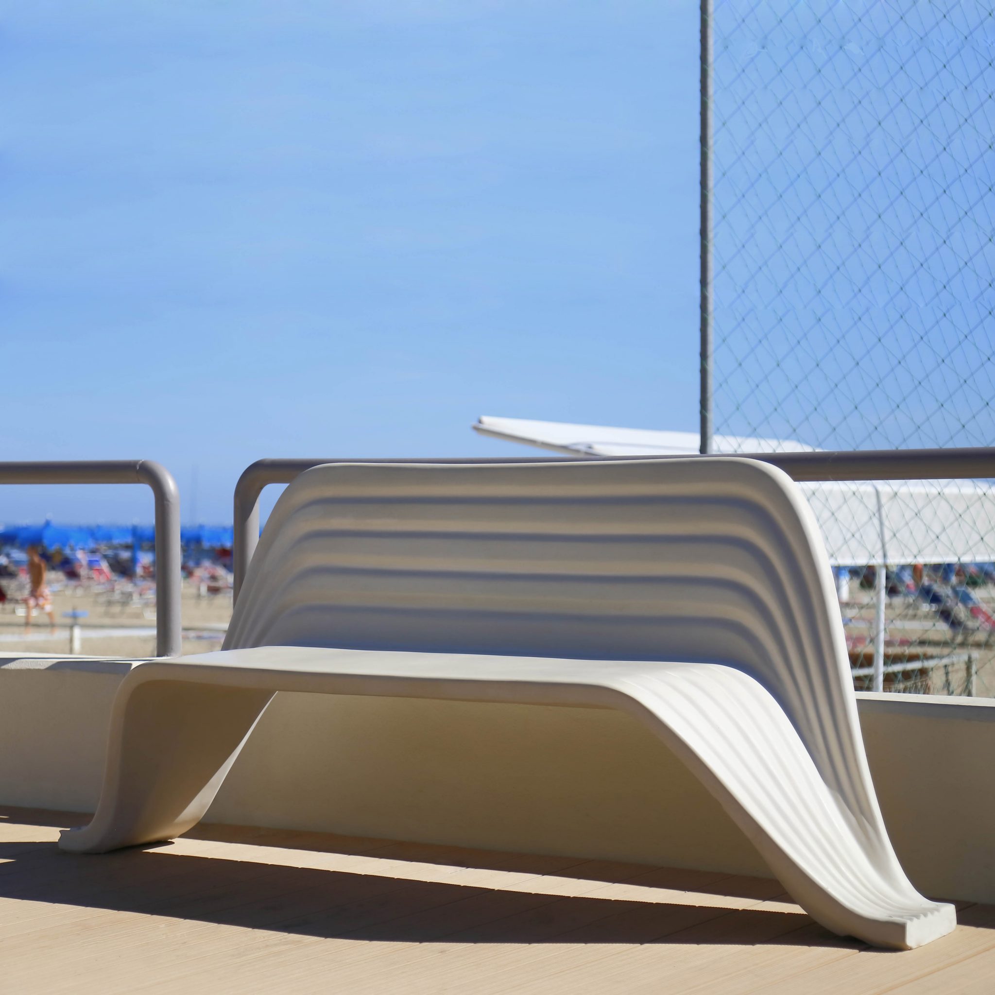 mobilier urbain banc LAB23 Ville de Rimini