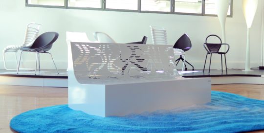 design banc by Karim Rashid for LAB23