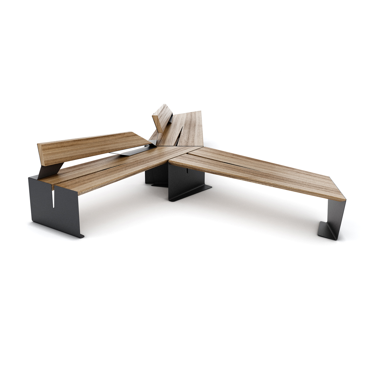 Cekta Wood Arredo Urbano Panchine Lab23