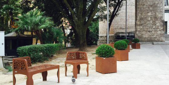mobilier urbain LAB23 - VILLE DE MONTECATINI TERME ITALIE